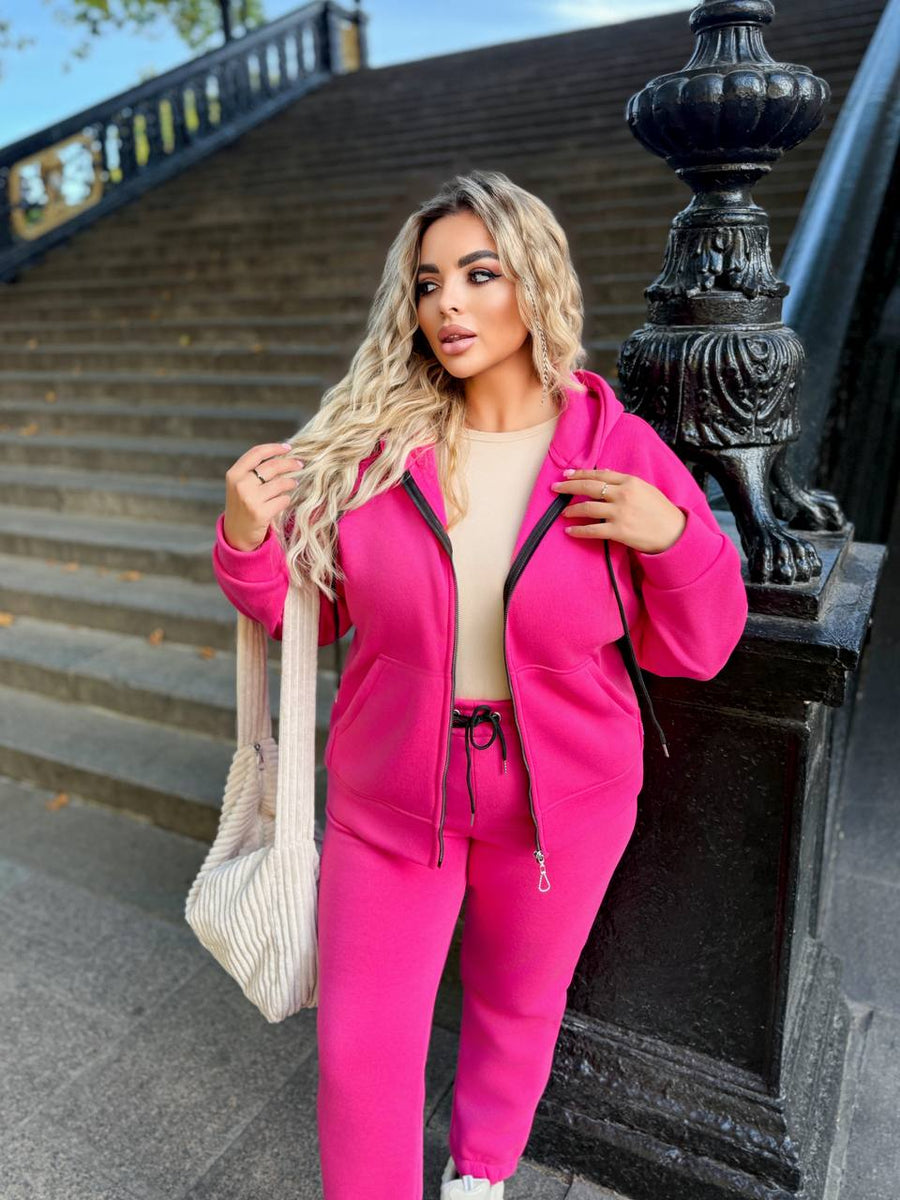 Ватиран комплект от трикотаж - Twiggy Shop