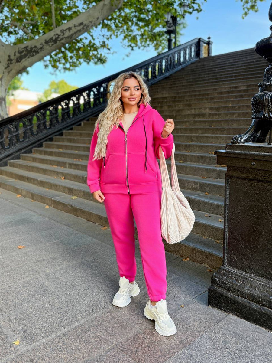 Ватиран комплект от трикотаж - Twiggy Shop