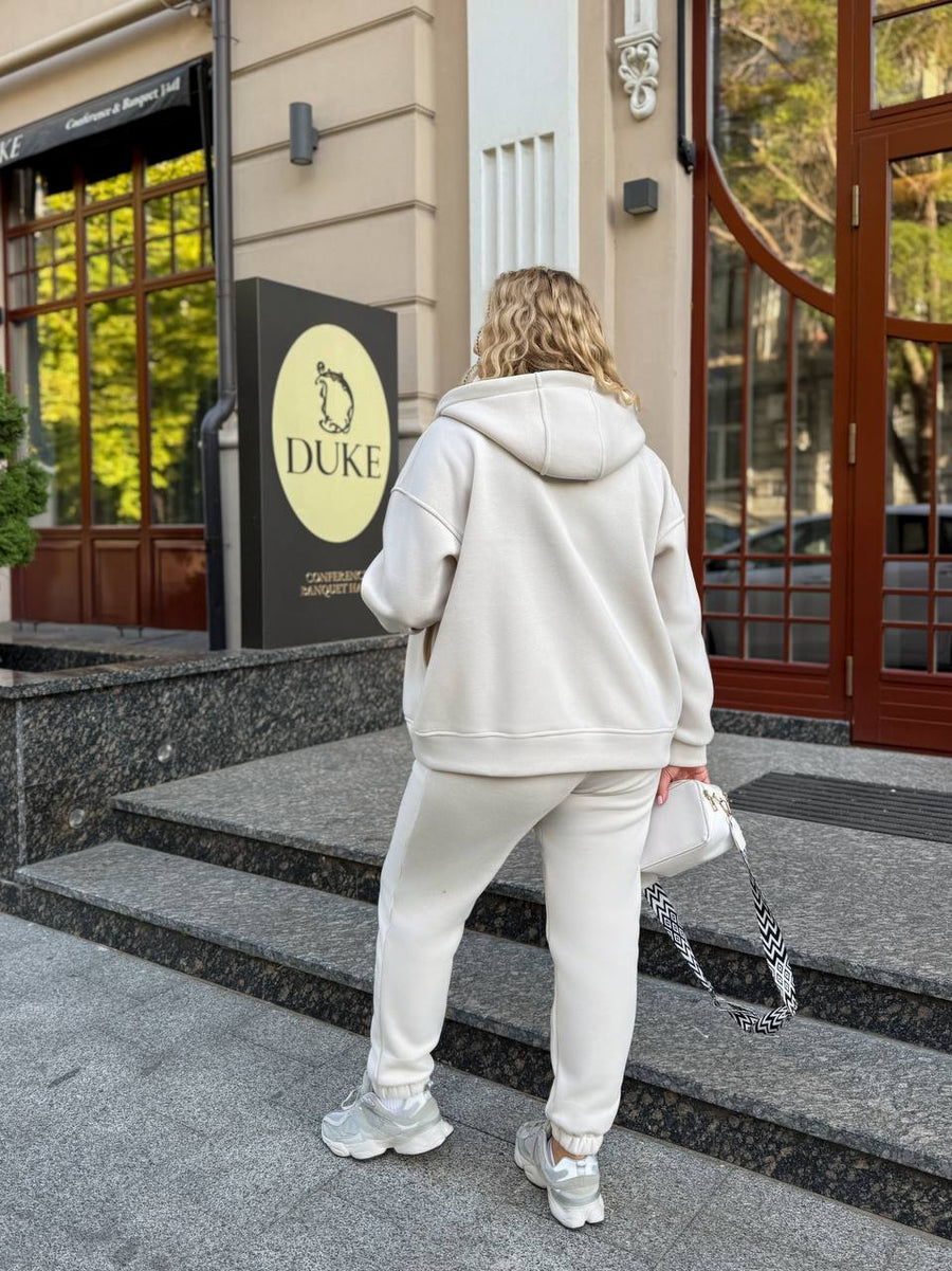 Ватиран комплект от трикотаж - Twiggy Shop