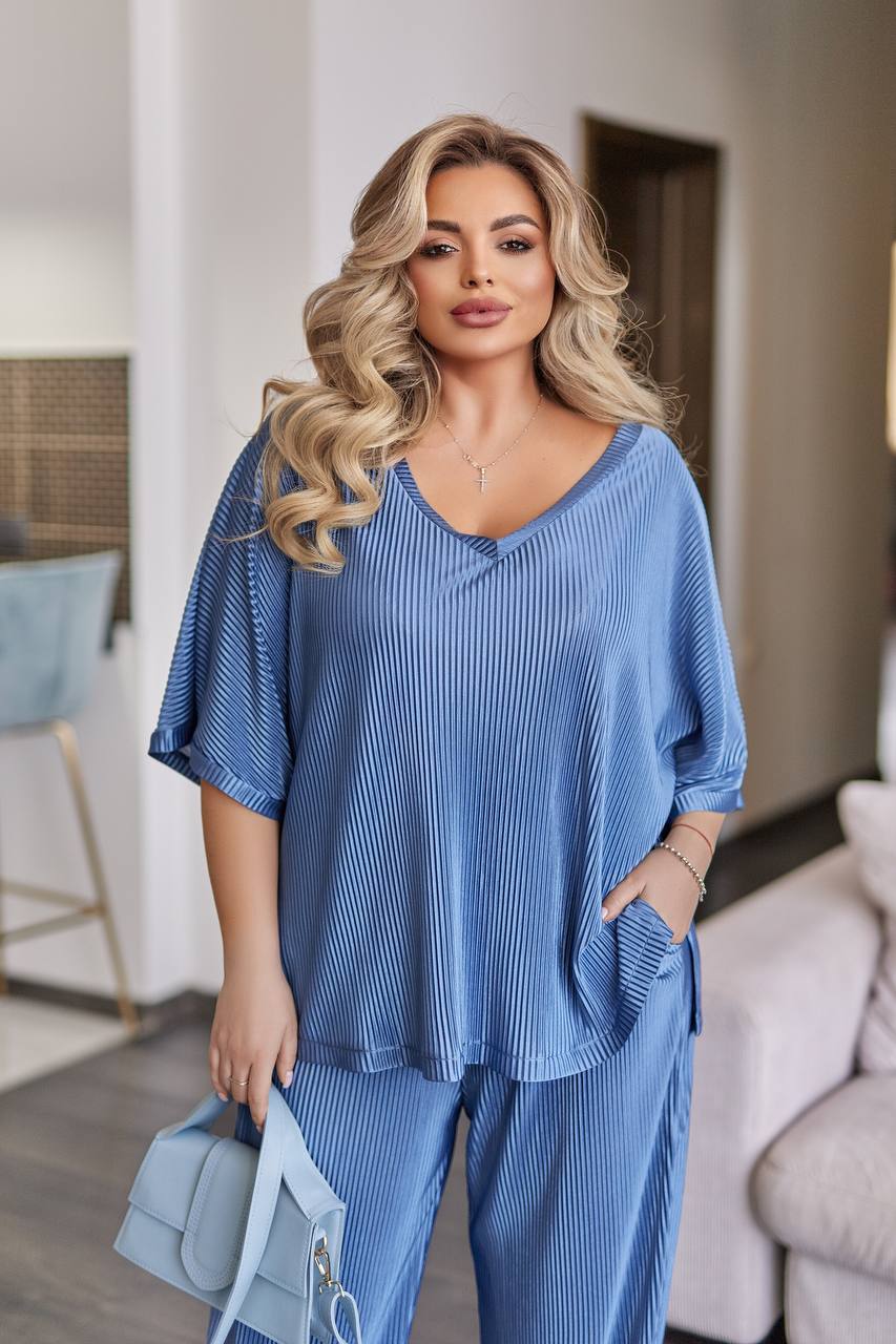 Комплект от структурирана материя - Twiggy Shop