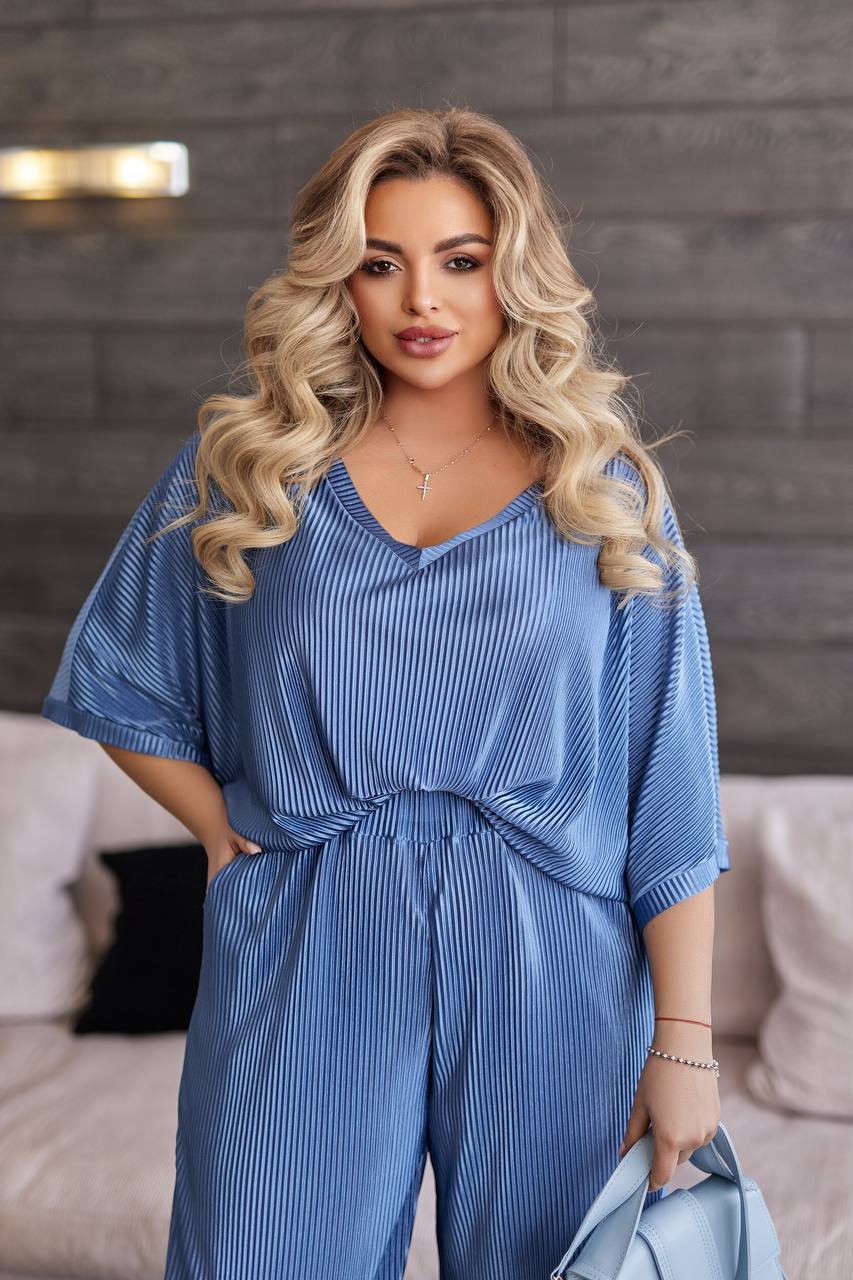 Комплект от структурирана материя - Twiggy Shop