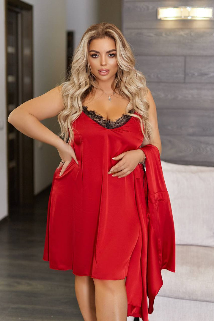 Нощница от коприна - Twiggy Shop