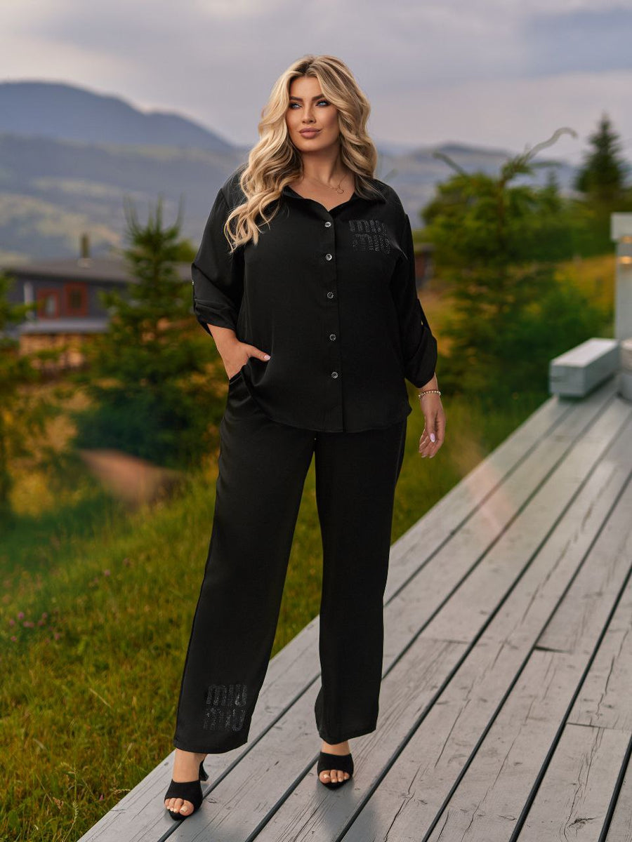 Комплект от риза и панталон - Twiggy Shop