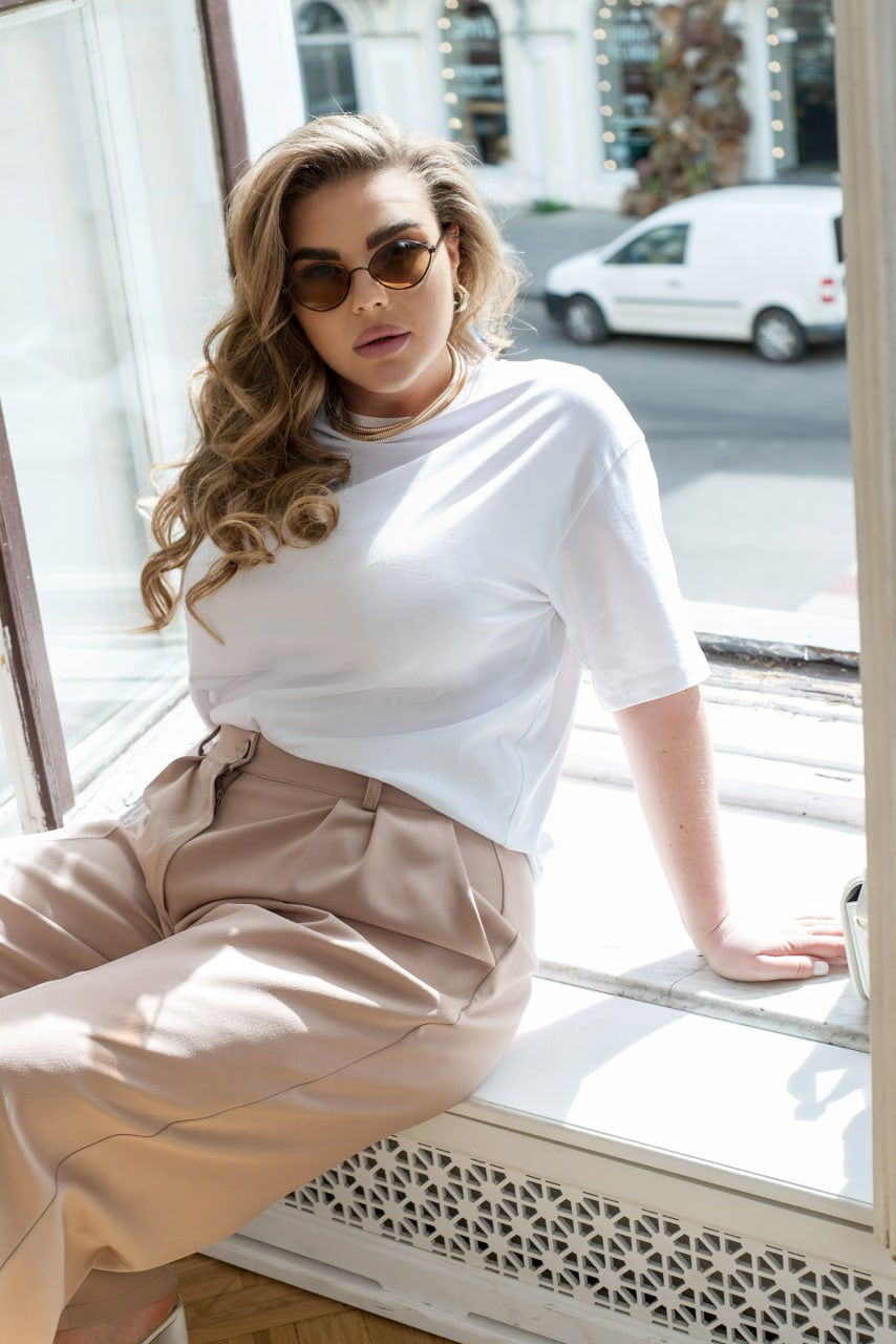 Тениска в свободна кройка - Twiggy Shop