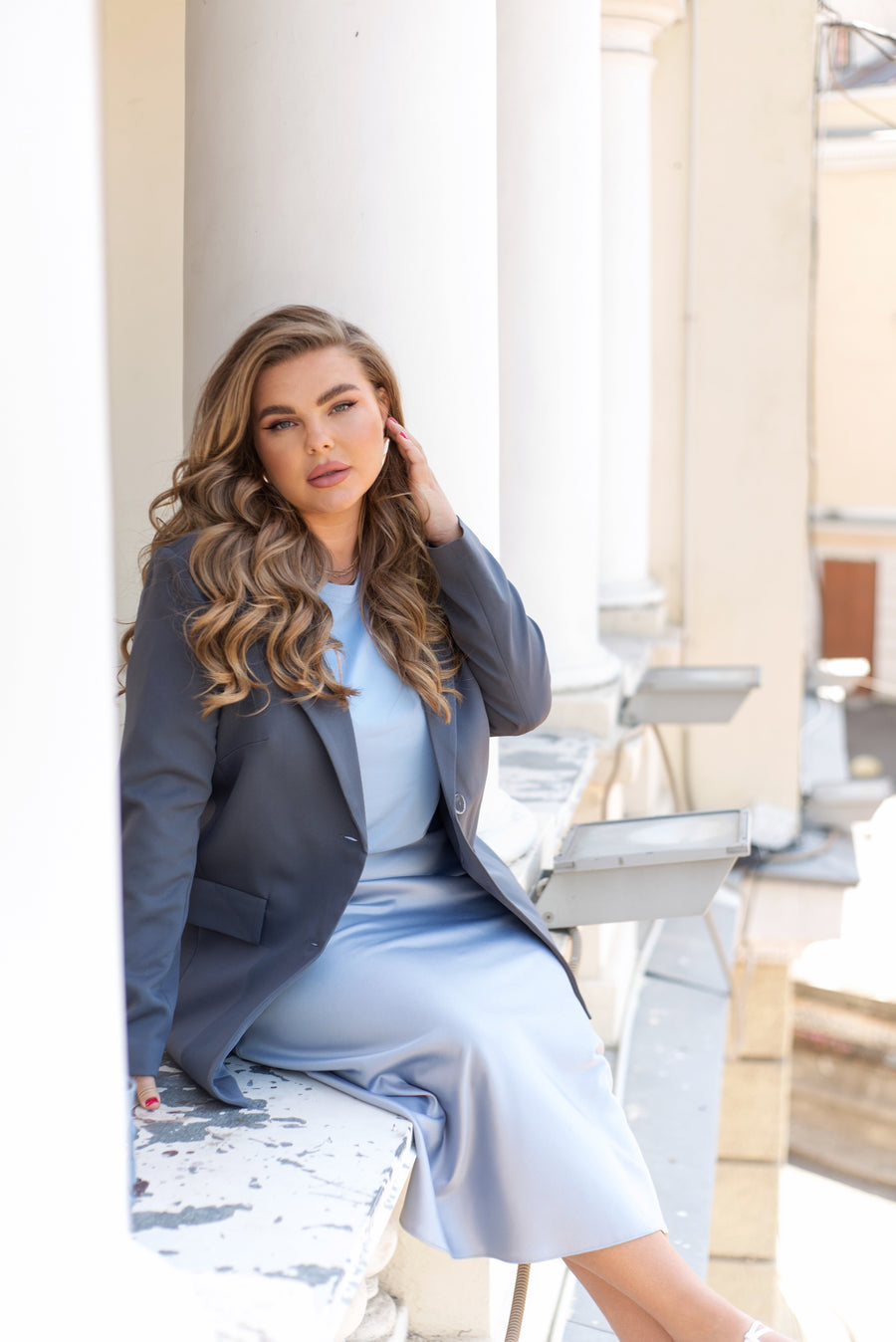 Тениска от рипсена материя - Twiggy Shop