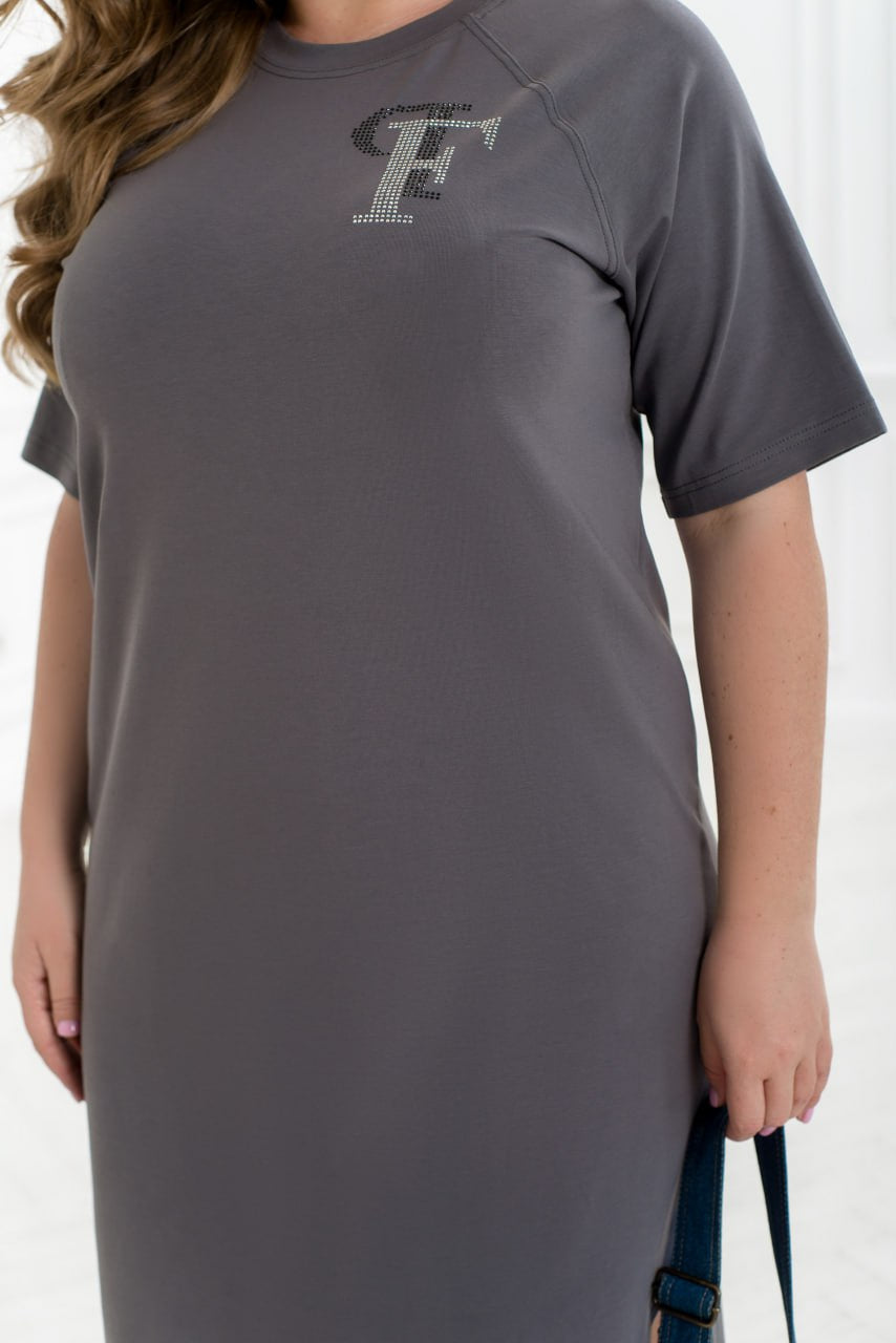 Миди рокля с цепка - Twiggy Shop