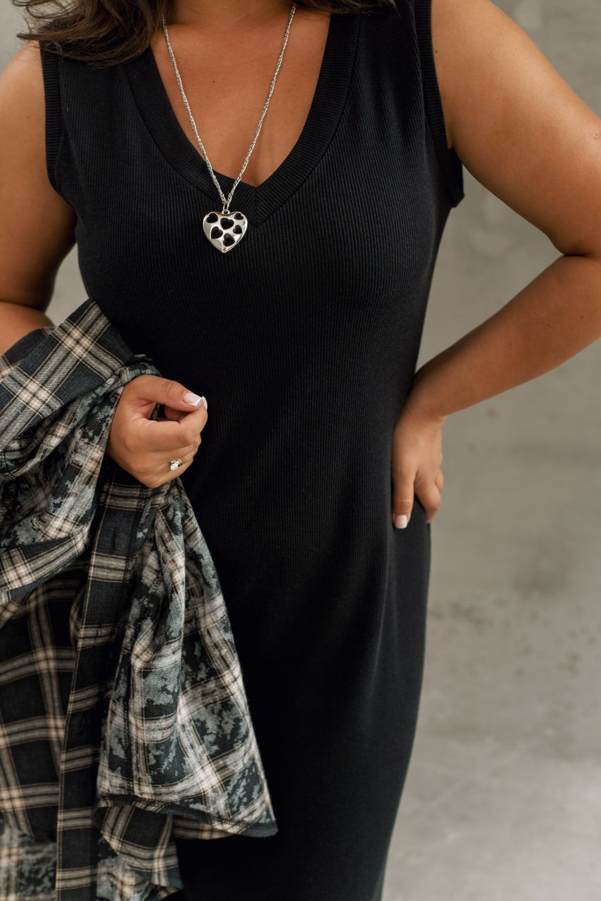 Семпла рокля от трикотаж - Twiggy Shop