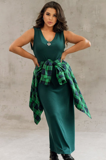 Семпла рокля от трикотаж - Twiggy Shop