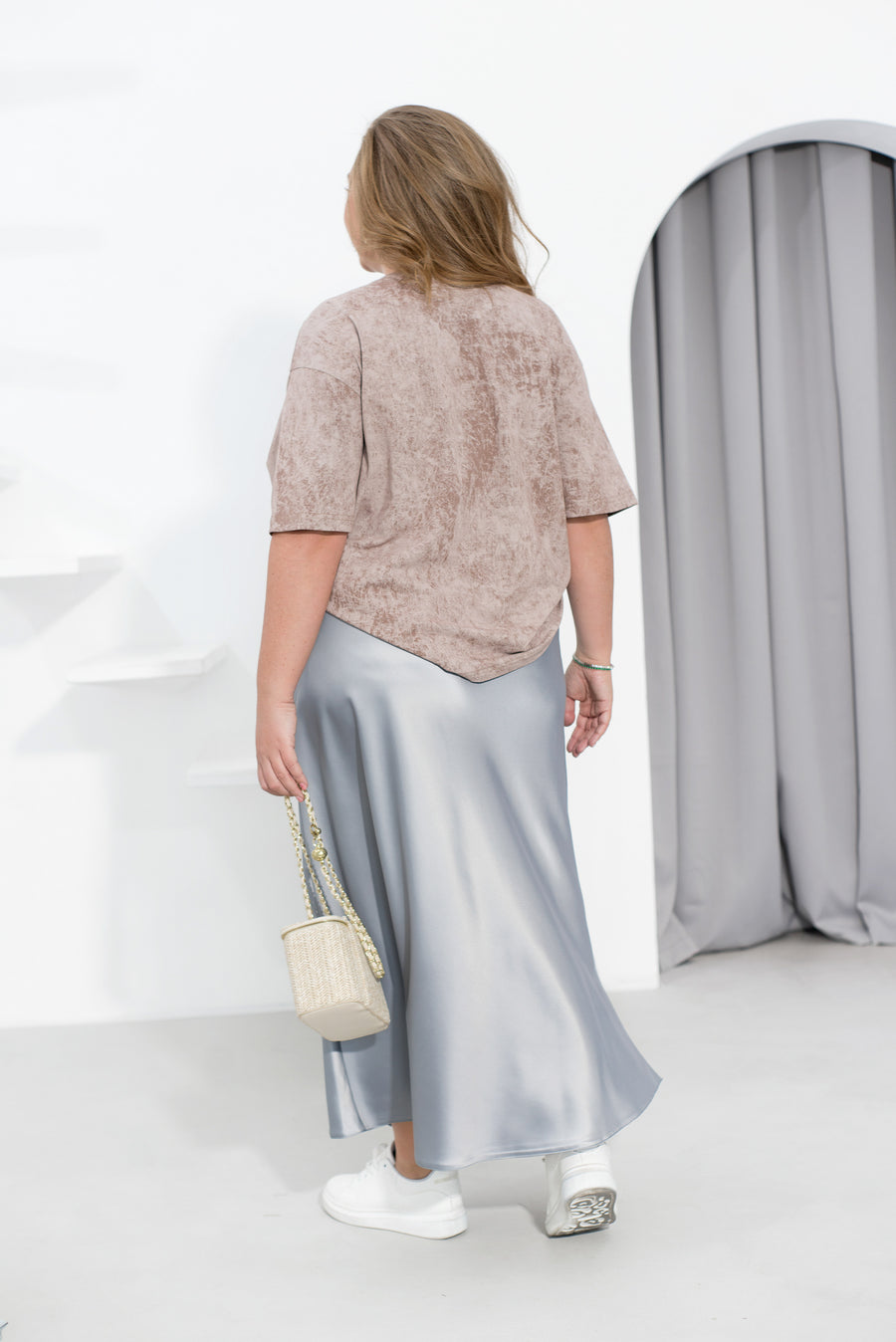 Тениска от трикотаж - Twiggy Shop