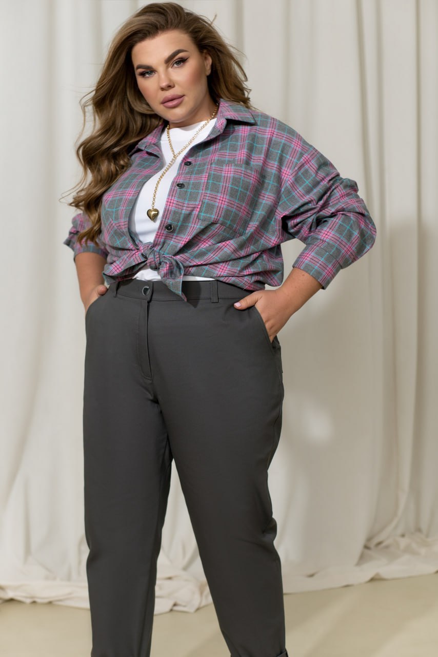 Дънки с висока талия и странични джобове - Twiggy Shop