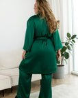 Копринена пижама в три части - Twiggy Shop