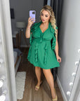 Къса рокля с волани - Twiggy Shop