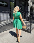 Къса рокля с волани - Twiggy Shop
