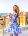 Къса рокля от органза - Twiggy Shop