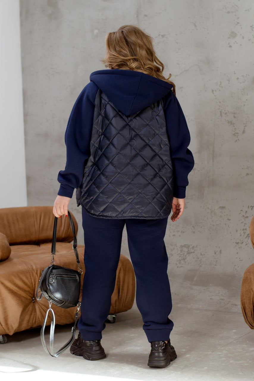 Топъл капитониран комплект - Twiggy Shop