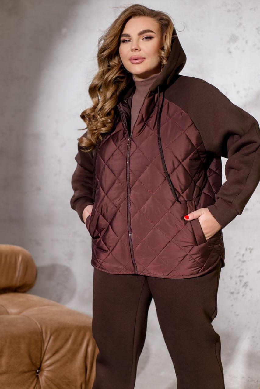 Топъл капитониран комплект - Twiggy Shop