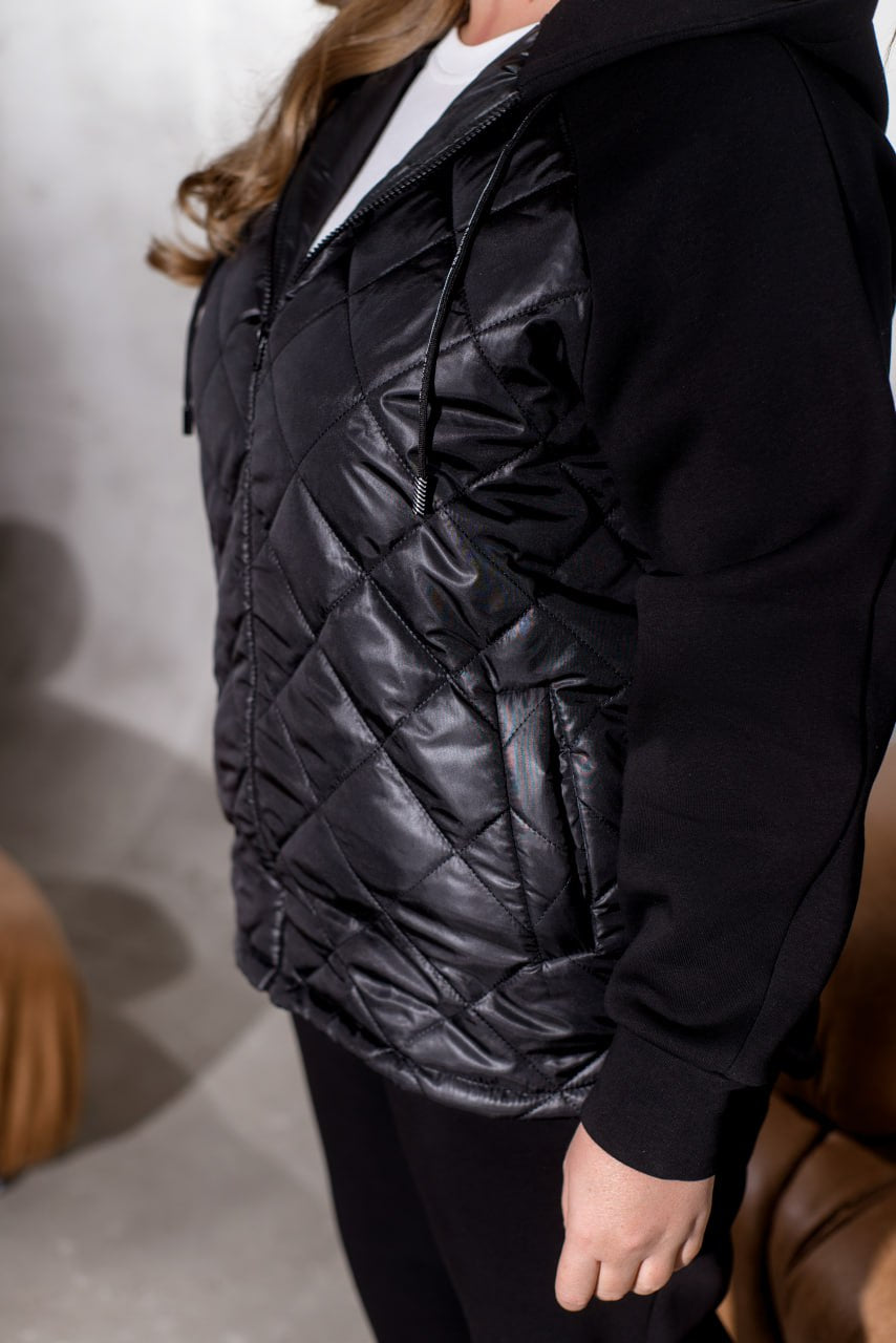 Топъл капитониран комплект - Twiggy Shop