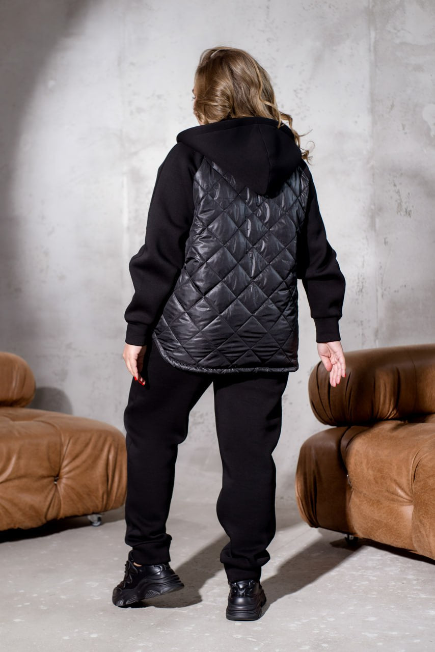 Топъл капитониран комплект - Twiggy Shop