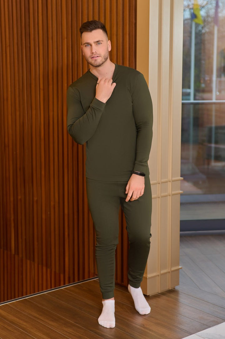 Мъжки ватиран термокомплект - Twiggy Shop