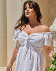 Миди рокля от памучна материя - Twiggy Shop