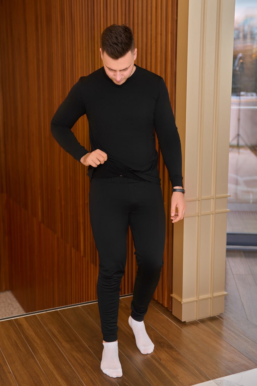 Мъжки ватиран термокомплект - Twiggy Shop