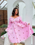 Рокля с бродерии - Twiggy Shop