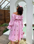 Рокля с бродерии - Twiggy Shop
