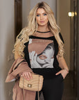 Комплект в делови стил в три части - Twiggy Shop