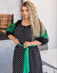 Рокля она точки с апликация - Twiggy Shop