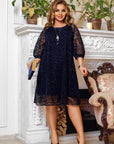 Рокля в свободна кройка от мрежа - Twiggy Shop