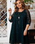 Рокля в свободна кройка от мрежа - Twiggy Shop