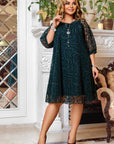 Рокля в свободна кройка от мрежа - Twiggy Shop