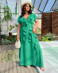 Дълга рокля с волани - Twiggy Shop