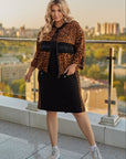 Комплект от рокля и бомбър - Twiggy Shop