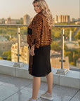 Комплект от рокля и бомбър - Twiggy Shop