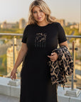 Комплект от рокля и бомбър - Twiggy Shop