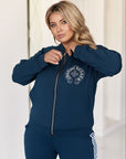 Комплект от трикотаж с ленти отстрани - Twiggy Shop