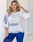 Комплект с апликация на ръкава - Twiggy Shop