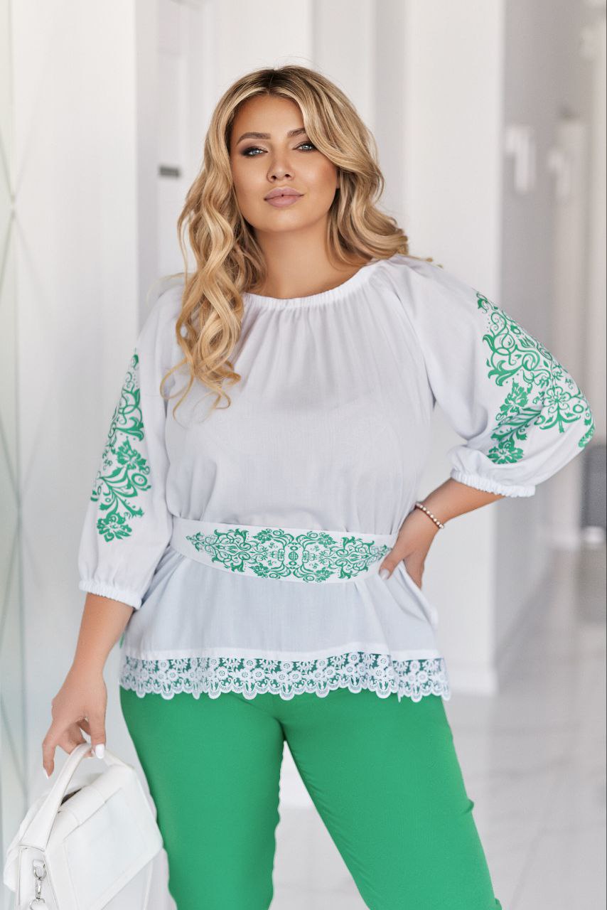 Комплект с апликация на ръкава - Twiggy Shop