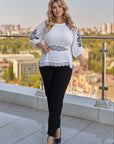 Комплект с апликация на ръкава - Twiggy Shop