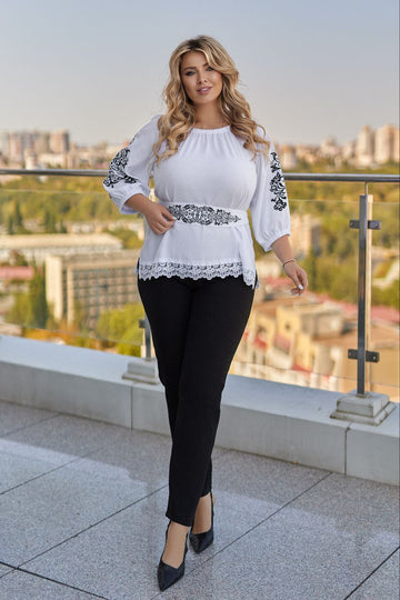 Комплект с апликация на ръкава - Twiggy Shop