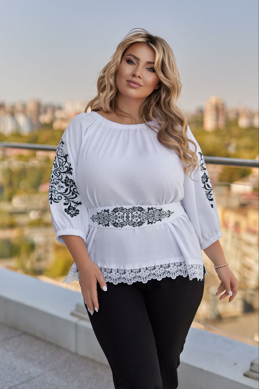 Комплект с апликация на ръкава - Twiggy Shop