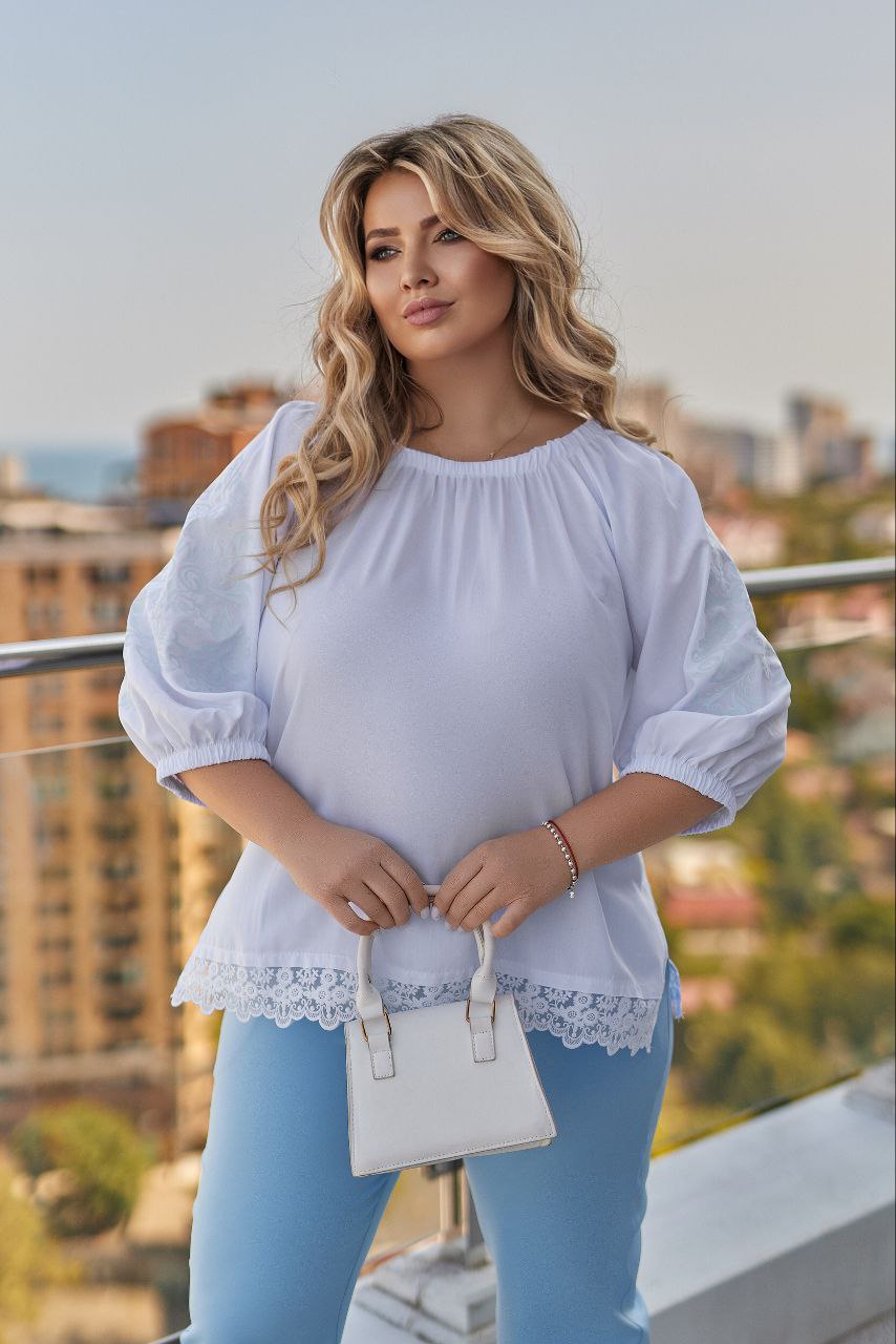 Комплект с апликация на ръкава - Twiggy Shop