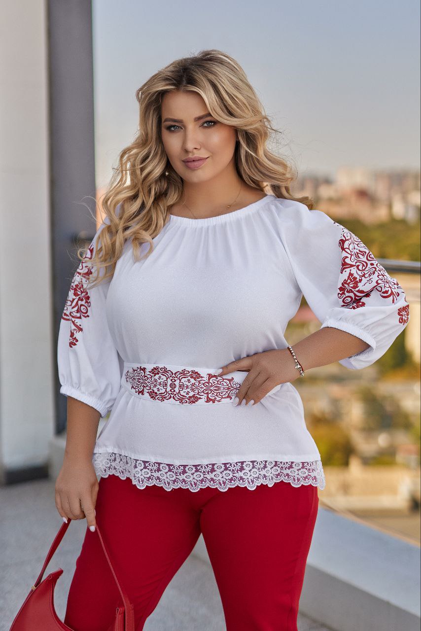 Комплект с апликация на ръкава - Twiggy Shop