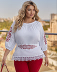 Комплект с апликация на ръкава - Twiggy Shop