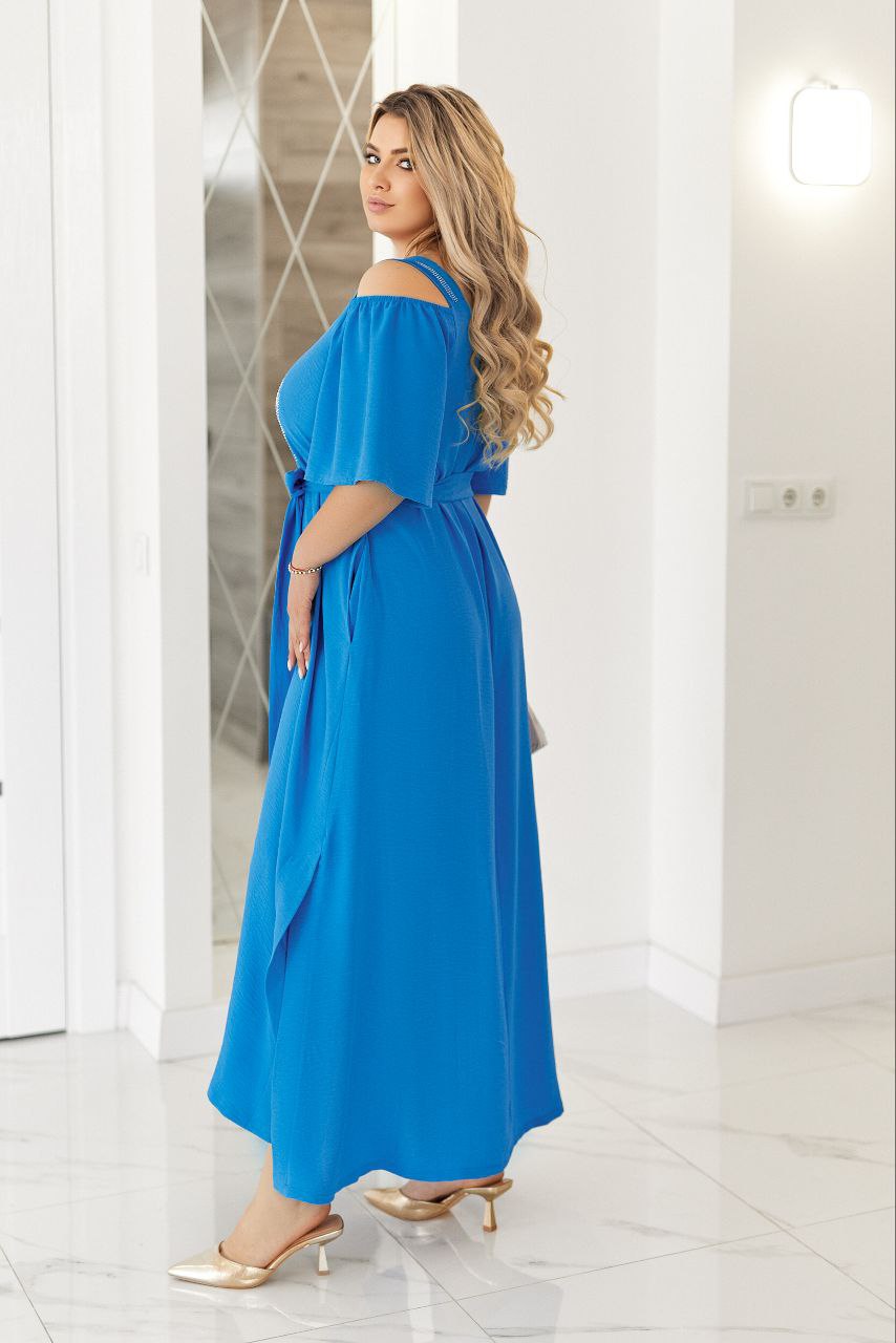Дълга рокля с камъни - Twiggy Shop
