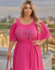 Дълга рокля с камъни - Twiggy Shop