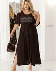 Дълга рокля с камъни - Twiggy Shop