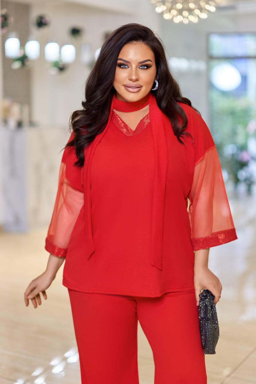 Комплект в две части с мрежа - Twiggy Shop