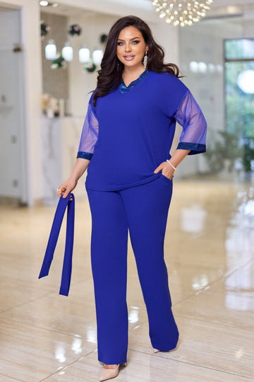 Комплект в две части с мрежа - Twiggy Shop